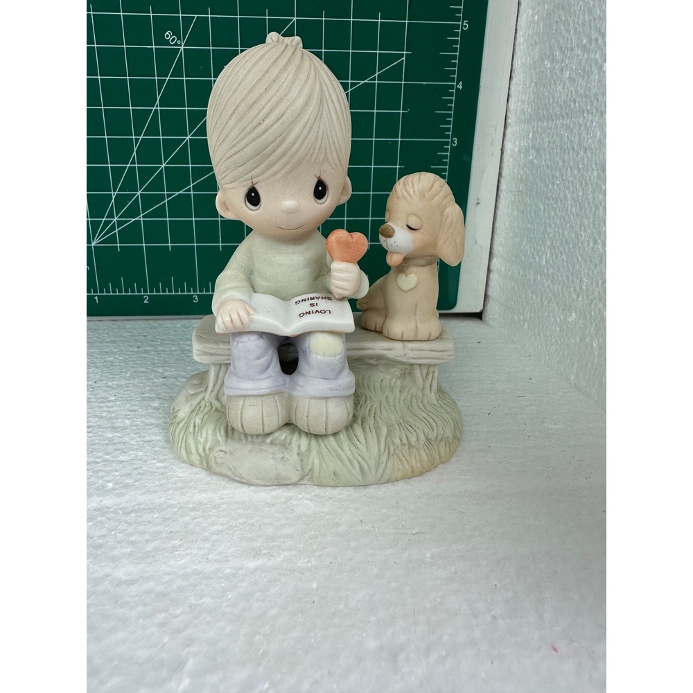 Precious Moments Jonathan & David Loving Is Sharing Figurine